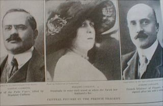 Crime of Passion 1914 Henriette Caillaux Kill Calmette