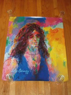 Leroy Neiman HOWARD STERN Painting Poster 1994. KING OF ALL MEDIA