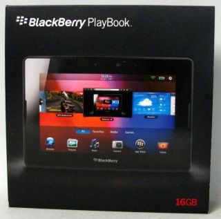 Blackberry Playbook Tablet 16 GB 7in WiFi Black
