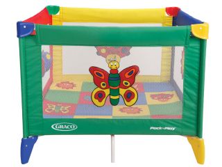 Bright colors and interactive toys keep toddlers entertained. View