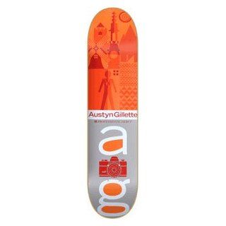  Focus [Small] Skateboard Deck   7.87 Grey/Red