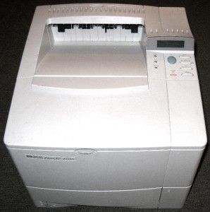 HP LaserJet 4100N Laser Printer Page Count 106 565 C8050A