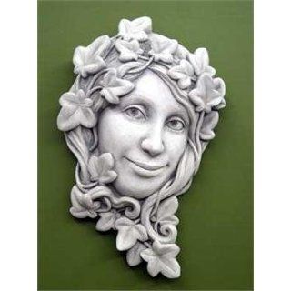 Custom Made   Hand Cast Stone Ivy Woman, Garden Princess