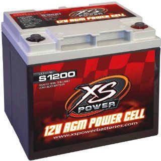 XS Power S1200 AGM Racing Series 2600 Max Amp 725 Cranking Amp 12V