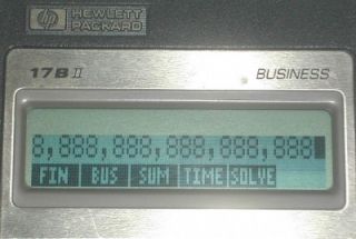 Hewlett Packard 17bII+ Financial Calculator With Carry Case