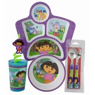 Zak Designs Dora the Explorer Toddler 6 Piece Set: Kitchen