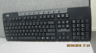 HP KBR0133 Wireless Keyboard Black Silver