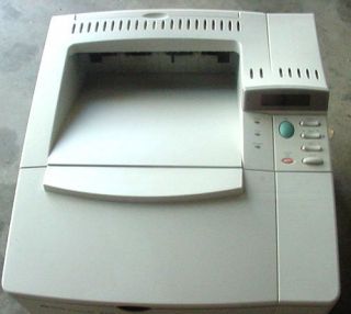 HP LaserJet 4100N Laser Printer Works Good Free s H