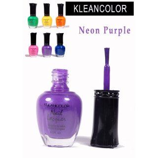 Kleancolor   Nail Polish   Neon Purple Beauty