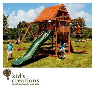 Opening Star Redwood Playset By Kids Creations 100%