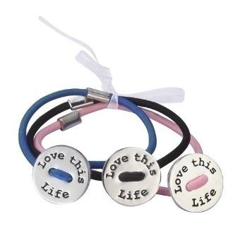 Club Pack of 144 Love This Life Blue, Black and Pink