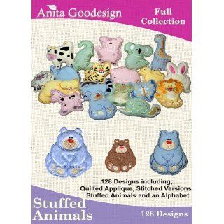 Anita Goodesign Embroidery Designs Cd Stuffed Animals
