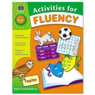 Teacher Created Resources Activities For Fluency BOOK