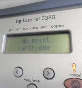 HP LaserJet 3380 All in One Laser Printer Unit Used