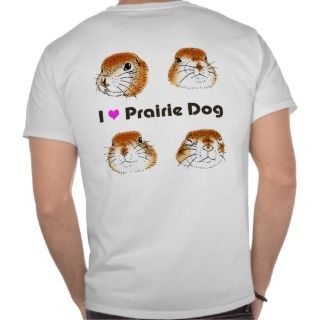 prairie dogs face (2) tee shirt 