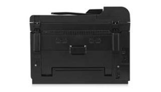 HP LaserJet Pro 100 Color MFP M175nw Back View