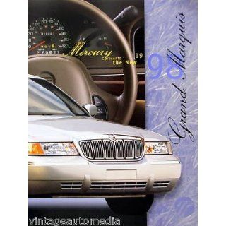 1998 Mercury Grand Marquis salesperson product guide