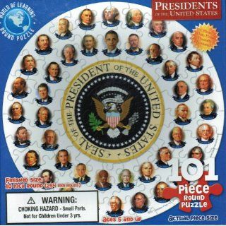  of the United States 101 piece Round Jigsaw Puzzle: Everything Else