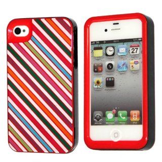 Kate Spade Twill Striped Hardshell Case Cover For iPhone 4