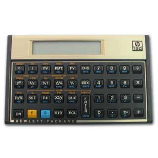 HP 12C Proprietary Processor Financial Calculator New 88698000120