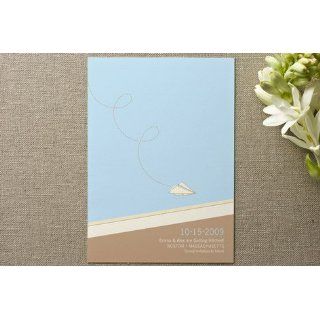 Paper Airplane Save the Date Cards by Mandy Gordon: Toys