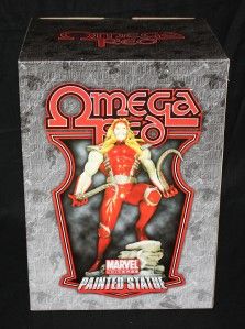 OMEGA RED Painted Statue Bowen Designs Limited Edition #875 of 1000