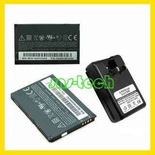 2X 1500mAh Battery Desktop Charger F Sprint HTC EVO 4G