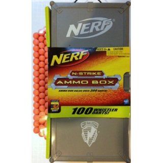   NERF N Strike Ammo Box with 100 Whistler Darts Toys & Games