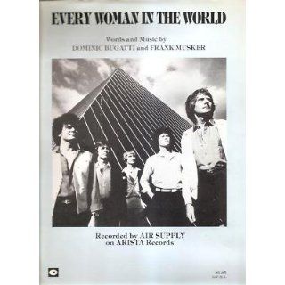  Sheet Music Every Woman In The World Air Supply 105 