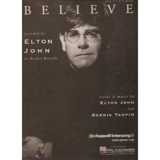 Sheet Music Believe Elton John 106 