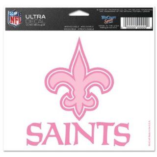 New Orleans Saints Logo 5x6 Cling Decal