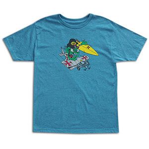 Billabong Dive Bomb S/S T Shirt   Boys Grade School   Acid Blue
