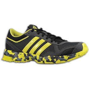 adidas Marathon 10   Mens   Running   Shoes   Dark Shale/Lab Lime