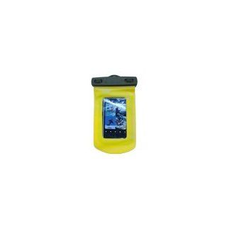Cell Phone Waterproof Pouch/ Bag (Yellow) for Apple cell
