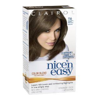 Clairol Nice n Easy Hair Color 116 Natural Light Neutral