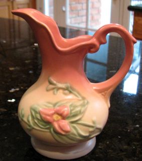Hull Art Pottery Wildflower Ewer or Pitcher 1940s Made in U s A