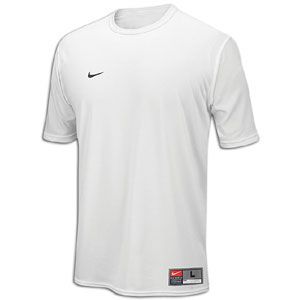 The Nike Tiempo Jersey is a short sleeve, crewneck, game day jersey