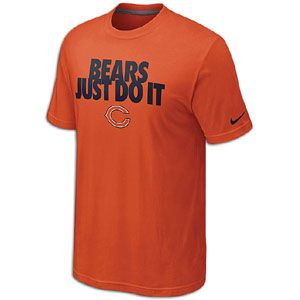 Nike NFL Just Do It T Shirt   Mens   Football   Fan Gear   Bears