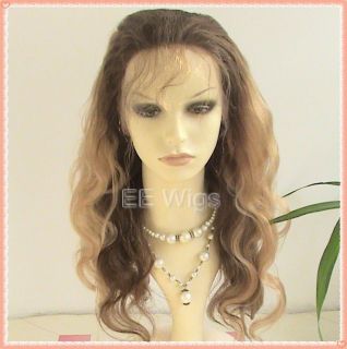 Lace Front 100 Indian Remy Human Hair Wig 22 Wavy