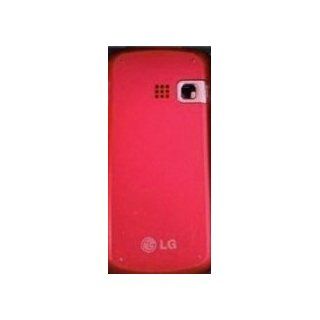 OEM LG AX265 UX265 Rumor2 Banter Battery Door   Red Cell