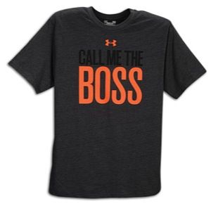 Under Armour Graphic T Shirt   Mens   Casual   Clothing   Charcoal