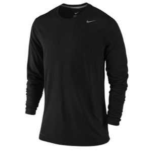 Nike Legend Dri FIT L/S T Shirt   Mens   Training   Clothing   Black