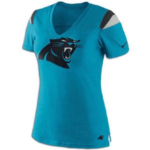 Nike NFL Replica V Neck T Shirt   Womens   Carolina Panthers   Tidal