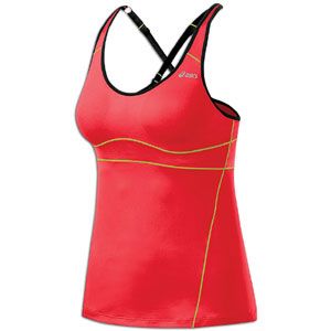 ASICS® Ard Adjust Shimmel   Womens   Running   Clothing   Ruby/Black
