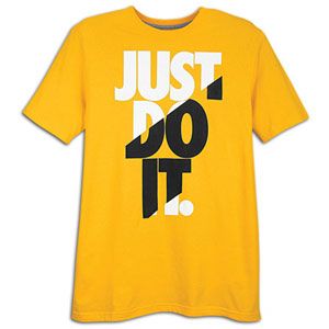 Nike Graphic T Shirt   Mens   Casual   Clothing   Gold