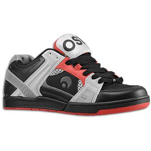 Osiris Jos1   Mens   Skate   Shoes   Black/Cement/Red