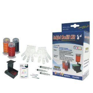Cartridge refill kit for HP 60/901/121/818/60XL/901XL
