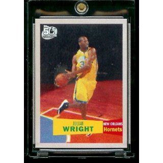  # 123 Julian Wright   NBA Rookie Trading Card 