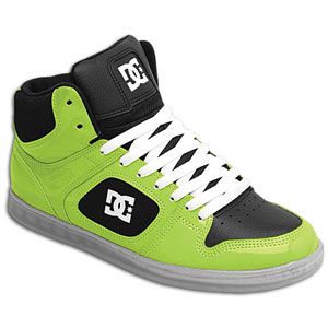 DC Shoes Union Hi SE   Mens   Skate   Shoes   Soft Lime/White