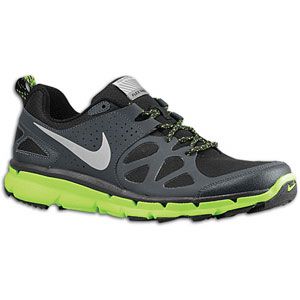 Nike Flex Trail Shield   Mens   Running   Shoes   Black/Anthracite